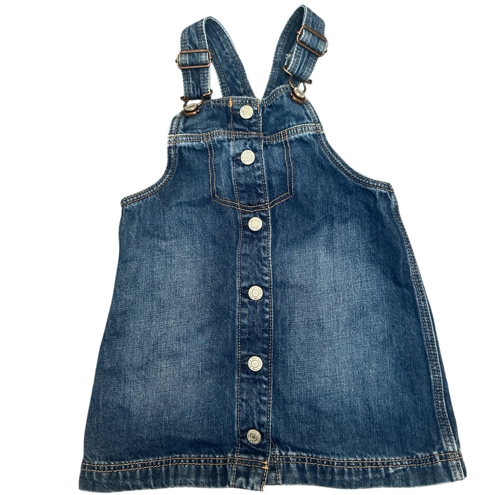 Gap 3T Denim Kids Overall Dress